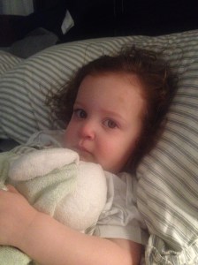 Lily. feeling poorly